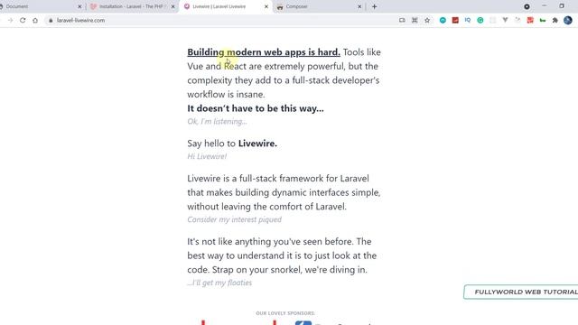 #1 Laravel and Livewire Installation | Laravel Livewire Single Page Application With Login System смотреть онлайн