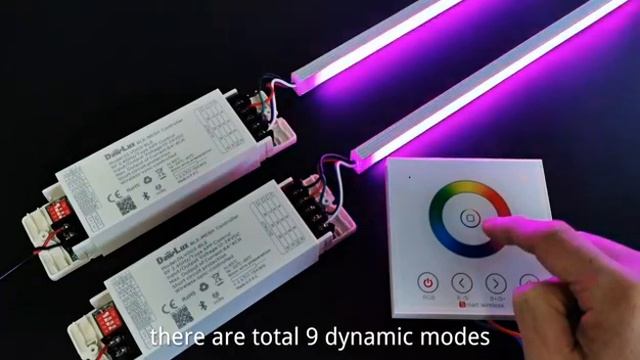 RGBW Wall Panel Led Remote Control HX-HWP86-RGBW-2.4G Work With DLV003 4 in 1 Led Controller смотреть онлайн