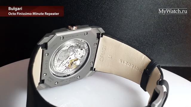 Bulgari Octo Finissimo Minute Repeater смотреть онлайн