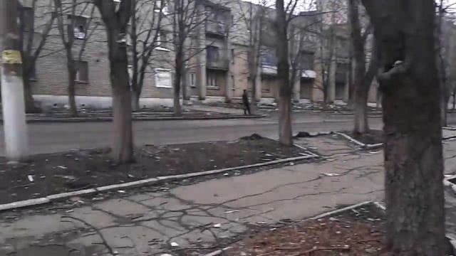 03 03 2015г г Дебальцево, разруха. смотреть онлайн