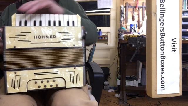 Hohner 8 bass piano accordion #523 (sold) смотреть онлайн