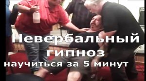 Невербальный гипноз. Научиться за 10 минут