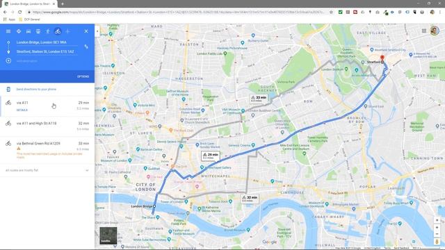 Google Maps Journey Planner - Travel Directions Tutorial смотреть онлайн