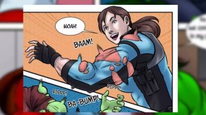 Jill and Claire's Gamma Meeting (She-Hulk Transformation)