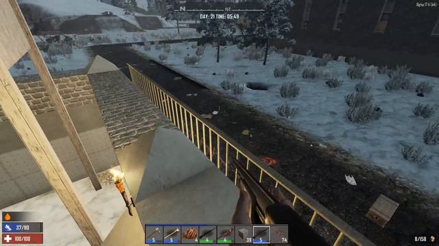7 Days to Die Alpha 17.4 #24 Собственно строительство смотреть онлайн