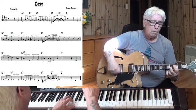Doxy - Jazz guitar & piano cover ( Sonny Rollins ) Yvan Jacques смотреть онлайн