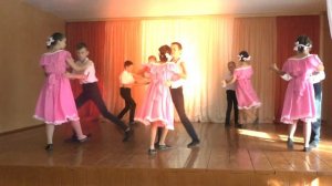 МИКС-ДАНС. Танец "Ах, эти тучи в голубом"