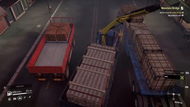 SnowRunner Hard Mode - R01 E02 - Rockslides and Road Blocks смотреть онлайн