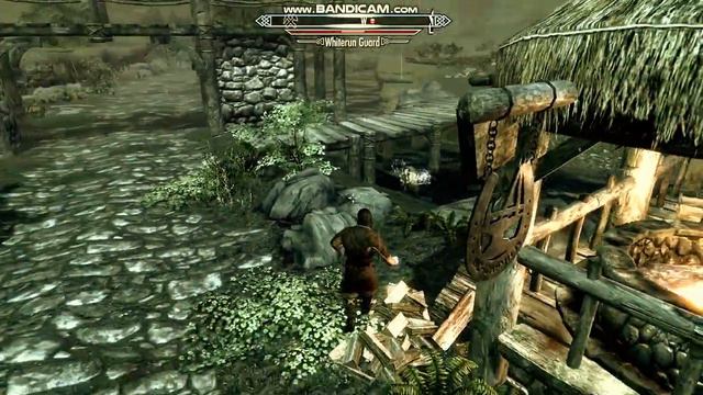 The Elder Scrolls V - Skyrim / Riverwood'da ilk cinayet - Dark elf in Riverwood and first crime смотреть онлайн