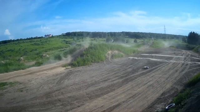 Training on the track "Sunny", motocross, Novosibirsk (26.06.2018) смотреть онлайн