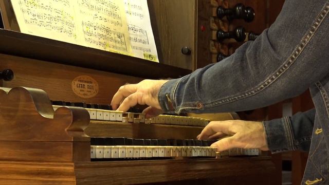 G. F. Handel ANDANTE  [WATERMUSIC ] WV 349 Arr. For Organ  Willem Van Twillert Reil-organ  Wapenvel