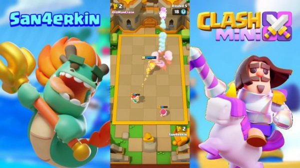 ПРОКАЧАЛ 8 КИНГА. ЭТО ИМБА!!! КЛЕШ МИНИ CLASH MINI