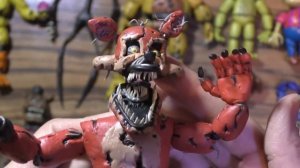 Все кошмарные аниматроники ФНАФ 4 из пластилина All nightmare animatronics FNAF 4 Plasticine