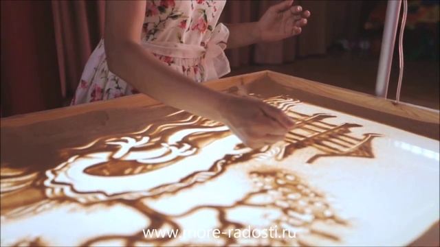 Песочное шоу на праздник смотреть онлайн