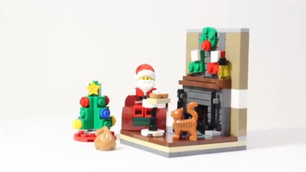 Lego 40125 Santa s Visit - Lego Speed Build смотреть онлайн