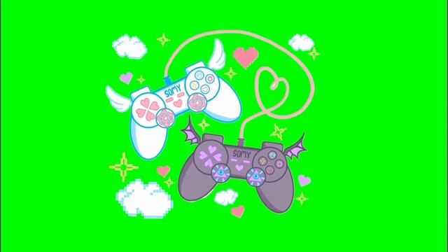 ✔️GREEN SCREEN EFFECTS: kawaii game pads смотреть онлайн