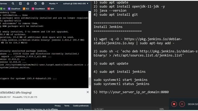 Install Jenkins In Ubuntu смотреть онлайн