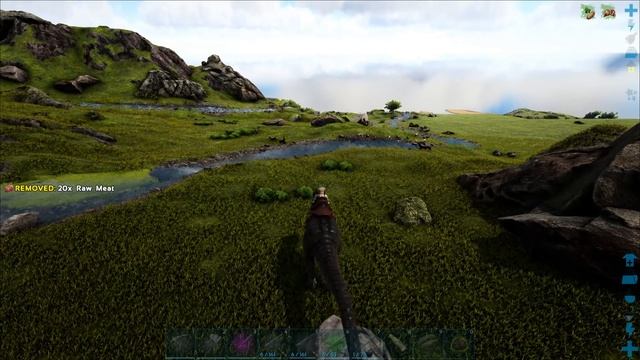 MY NEW ALLOSAURUS HELPS ME CLEAR THE LAND! - Modded ARK The Hunted [E27] смотреть онлайн