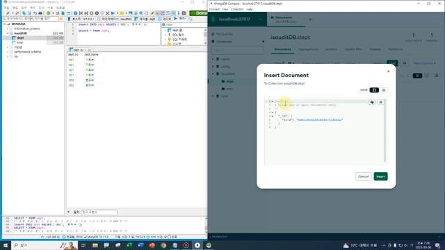 20230306 Create Big Data and NoSQL 05 MongoDB vs RDBMS Row vs Document смотреть онлайн