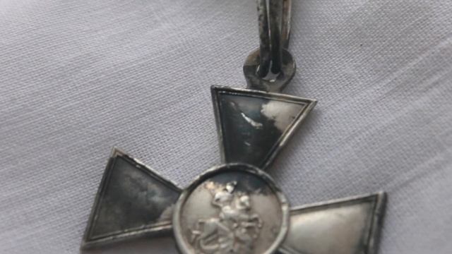 Георгиевский крест 4 ст №168158. Кавалер полного Георгиевского креста. смотреть онлайн