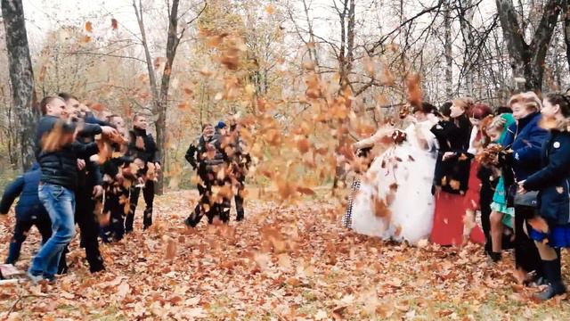 свадебное видео Осень