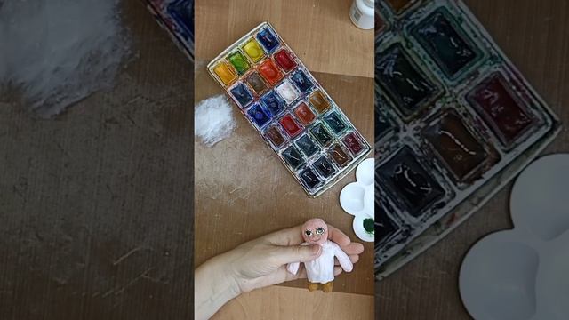 Урок 5. Домовëнок Кузя. Ватная игрушка смотреть онлайн