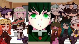 Реакция хашира(+Незуко) на Муичиро и Незуко (Шип МуиНезу) 2/2