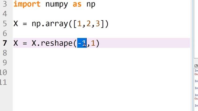 What is np.reshape | numpy reshape explained | with examples смотреть онлайн