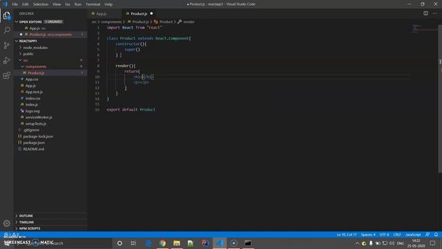 2. ReactJS : Class Components and Props смотреть онлайн