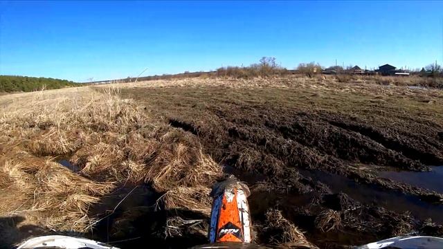Эндуро. Поехали по лайту, а попали в болото!!! #болото #грязь смотреть онлайн