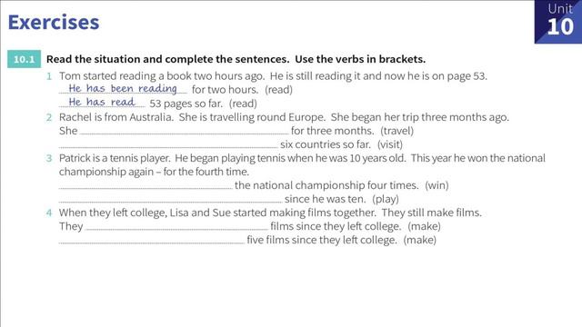 Unit-10: Comparison between Present Perfect Continuous and Present Perfect. Improve your Grammar. смотреть онлайн