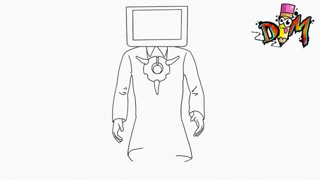 COMO DIBUJAR A TITAN TV MAN de SKIBIDI TOILET | FÁCIL | PASO A PASO | how to draw skibidi toilet смотреть онлайн