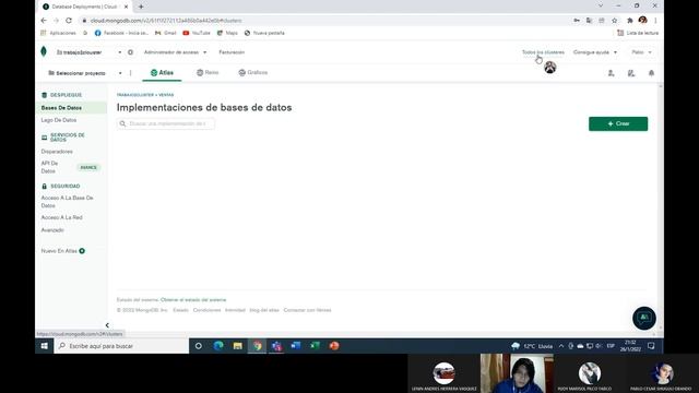 Grupo5 - conectar mongodb online con una base del compass смотреть онлайн