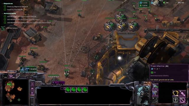 Starcraft 2: Wings of Liberty Reversed part 2 ~ Outlaws смотреть онлайн