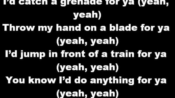 bruno mars grenade (with lyrics)