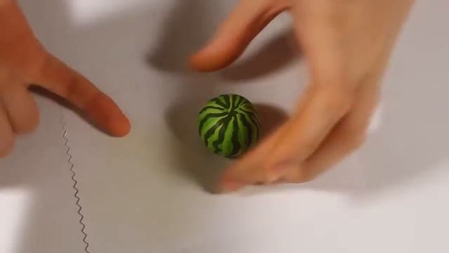 СЕРЬГИ АРБУЗЫ ● ПОЛИМЕРНАЯ ГЛИНА FIMO● МАСТЕР-КЛАСС кулинарная миниатюра смотреть онлайн