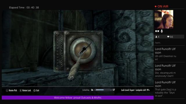 Tigress live gameplay for Skyrim special edition with mods смотреть онлайн