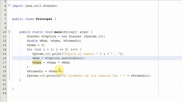 Algoritmo ciclicos (for) en JAVA - Parte 2 de 10 смотреть онлайн