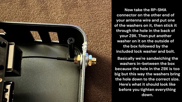 Zidoo Z9X Antenna MOD - RP-SMA Removable Antenna смотреть онлайн