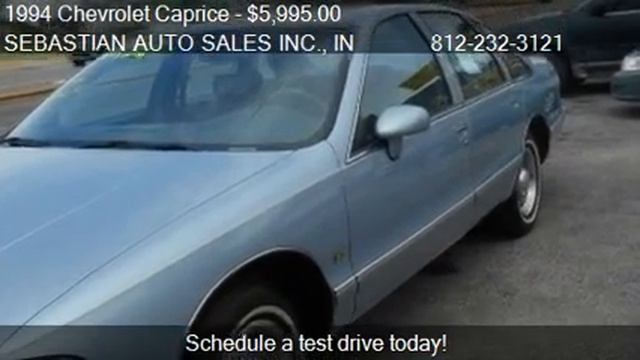 1994 Chevrolet Caprice LS 4dr Sedan for sale in Terre Haute, смотреть онлайн