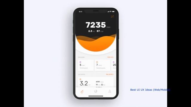 MI Fit Redesign Mobile App Concept Best #UI #UX #Design #Ideas - Web and Mobile смотреть онлайн