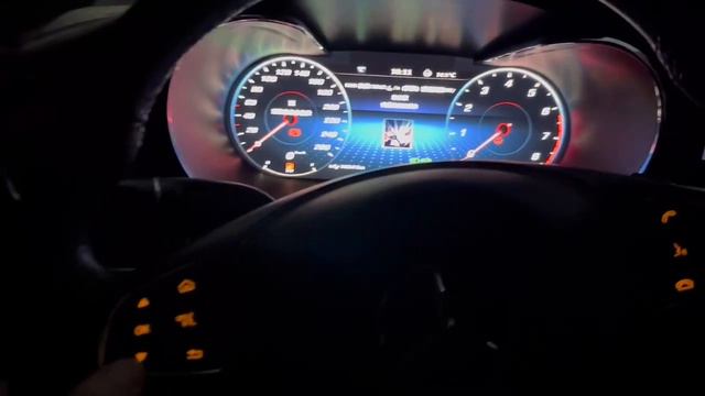 12.3 inch Mercedes Benz W205 C GLC digital instrument cluster cockpit LCD display with CarPlay смотреть онлайн