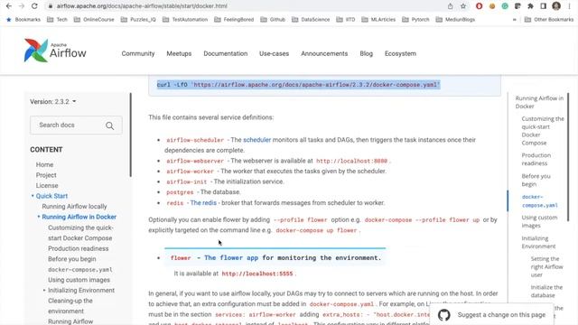 Run Airflow 2.3.2 via Docker | Minimal Setup | Apache airflow for beginners | Step by Step | 2022 смотреть онлайн