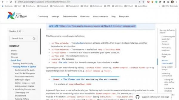 Run Airflow 2.3.2 via Docker | Minimal Setup | Apache airflow for beginners | Step by Step | 2022