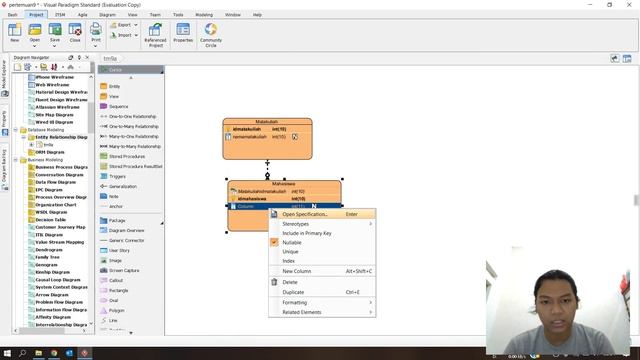 Visual Paradigm Create ERD and Generate DB to Mysql смотреть онлайн