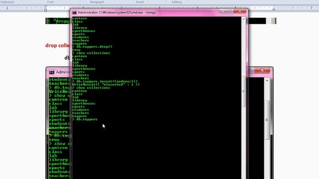HOW TO DROP COLLECTIONS IN MONGODB смотреть онлайн