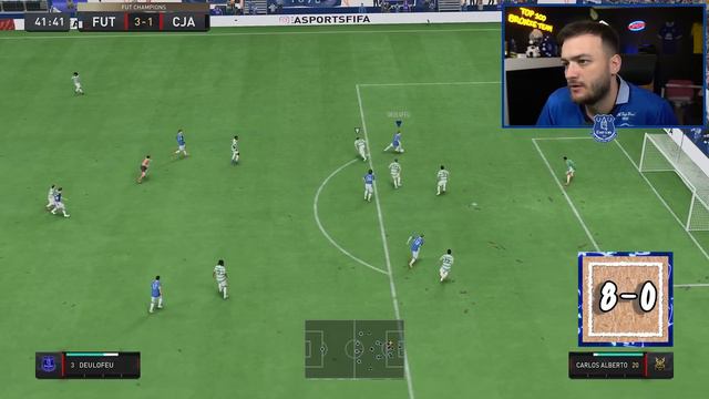 20-0 EVERTON Past & Present On FUT CHAMPS!!