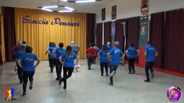 TARANTELLA Scaccia Pensieri di D. Mantovani (Coreo Tonino Galifi) Ballo di Gruppo 2019 - Line dance смотреть онлайн