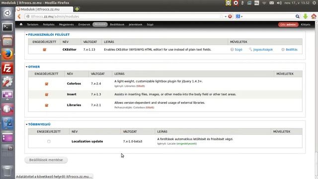 Drupal alaptelepítés 5 - colorbox modul install смотреть онлайн