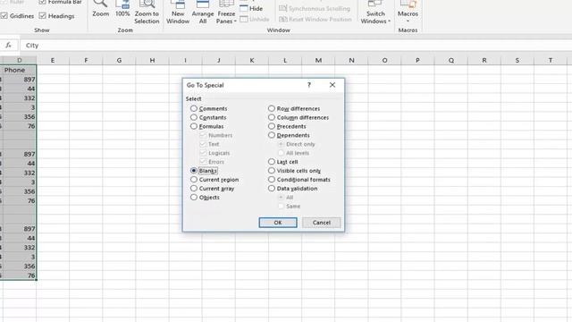 How to Delete Blank Rows in Excel 2019/2016/2013 [Tutorial] смотреть онлайн